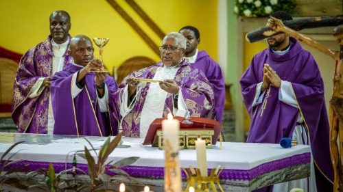 ARCHBISHOP IN TANZANIA ELECTION MASSACRE MEMORIAL MASS